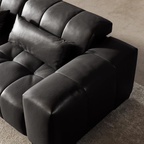 Aurelia Leather Power Recliner Sofa
