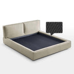 Pudding Leather Bed