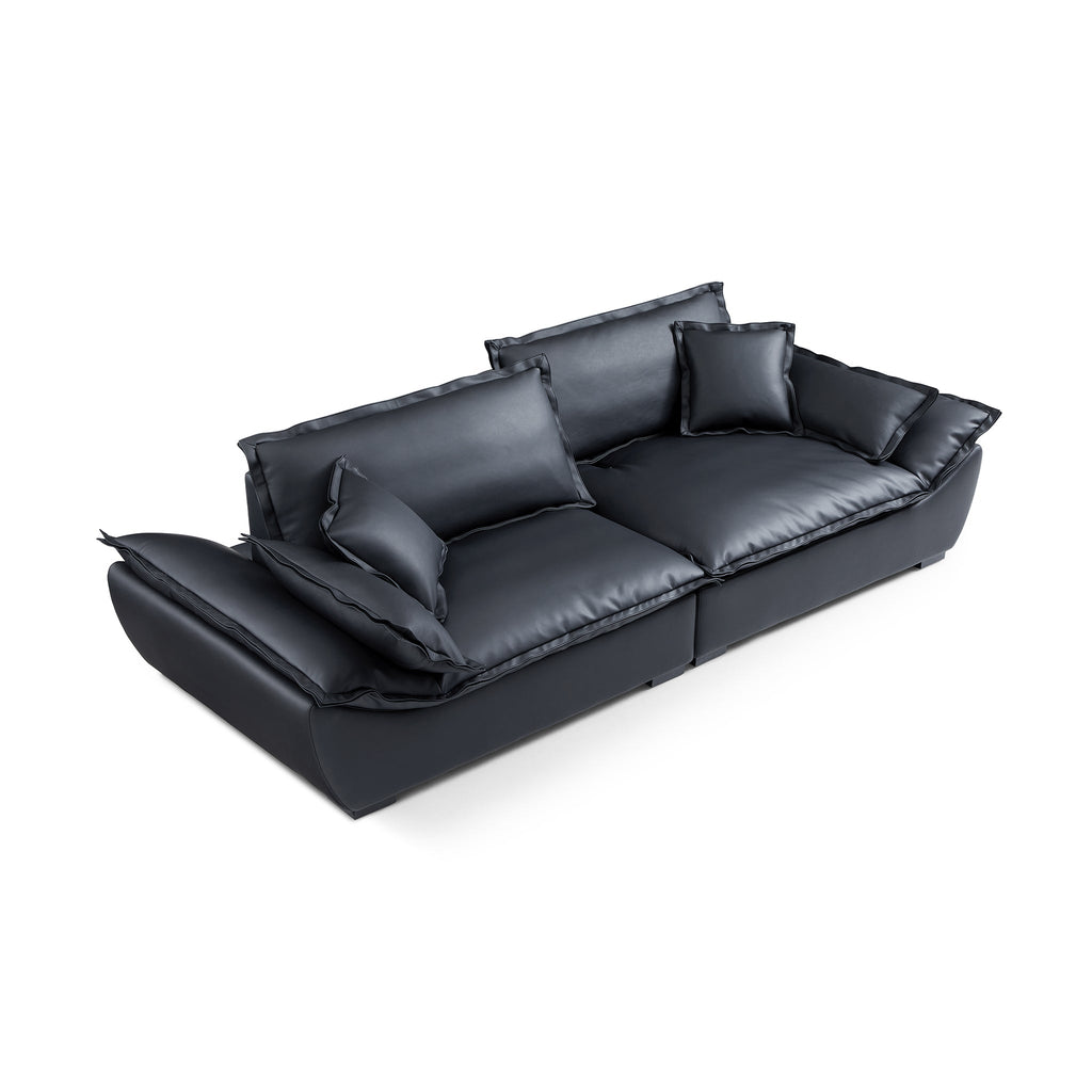 Casper Sailboat Leather Sofa