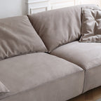 Dumbo Wabi-Sabi Gray Frosted Sofa