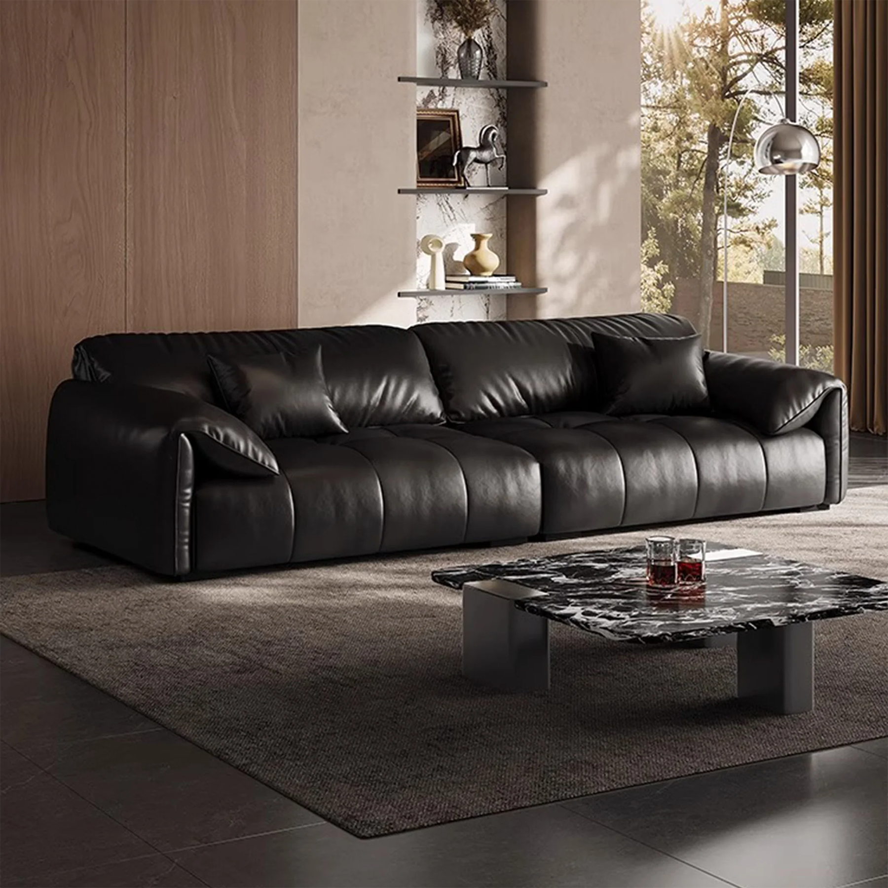 Anorea Contemporary Minimalist Sofa