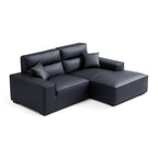 Domus High-Back Modular Leather Sectional