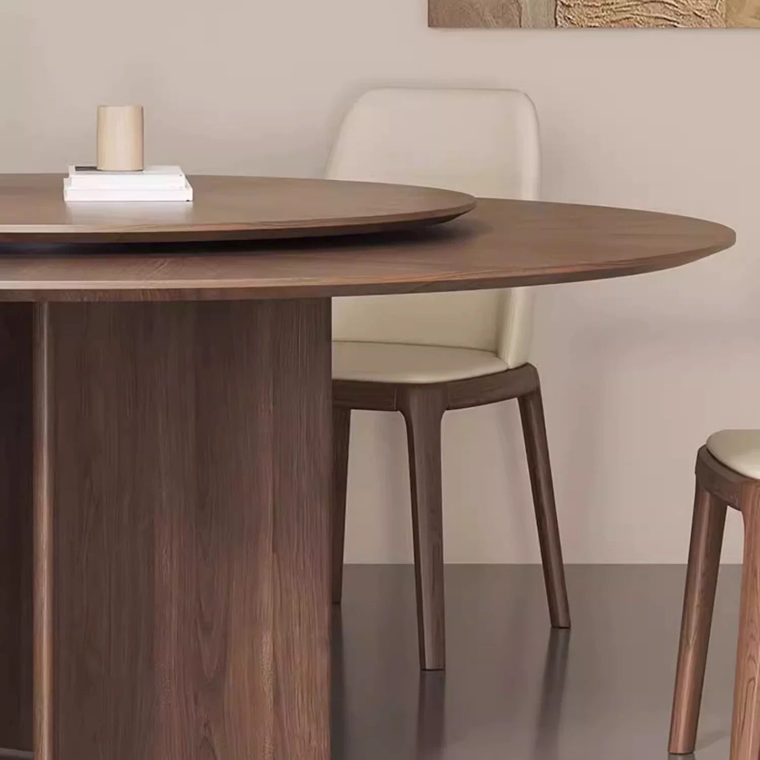 Bellini Solid Wood Round Dining Table