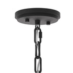 Lustre rond en forme de roue de chariot de style ferme moderne Acroma à 20 lumières de 40 po avec UL