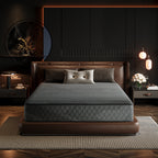 Matelas hybride SweDrea 10 po mi-ferme en mousse à mémoire de forme infusée de gel, rafraîchissant et respirant, certifié CertiPUR-US, SGS et OEKO-TEX