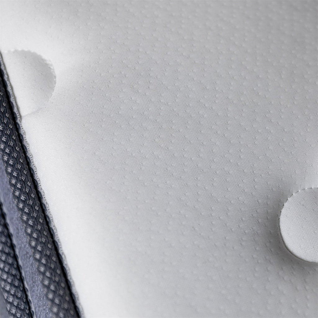 Matelas hybride ferme en mousse à mémoire de forme SweDrea de 12 po avec CertiPUR-US et Oeko-TEX, doté de ressorts renforcés.