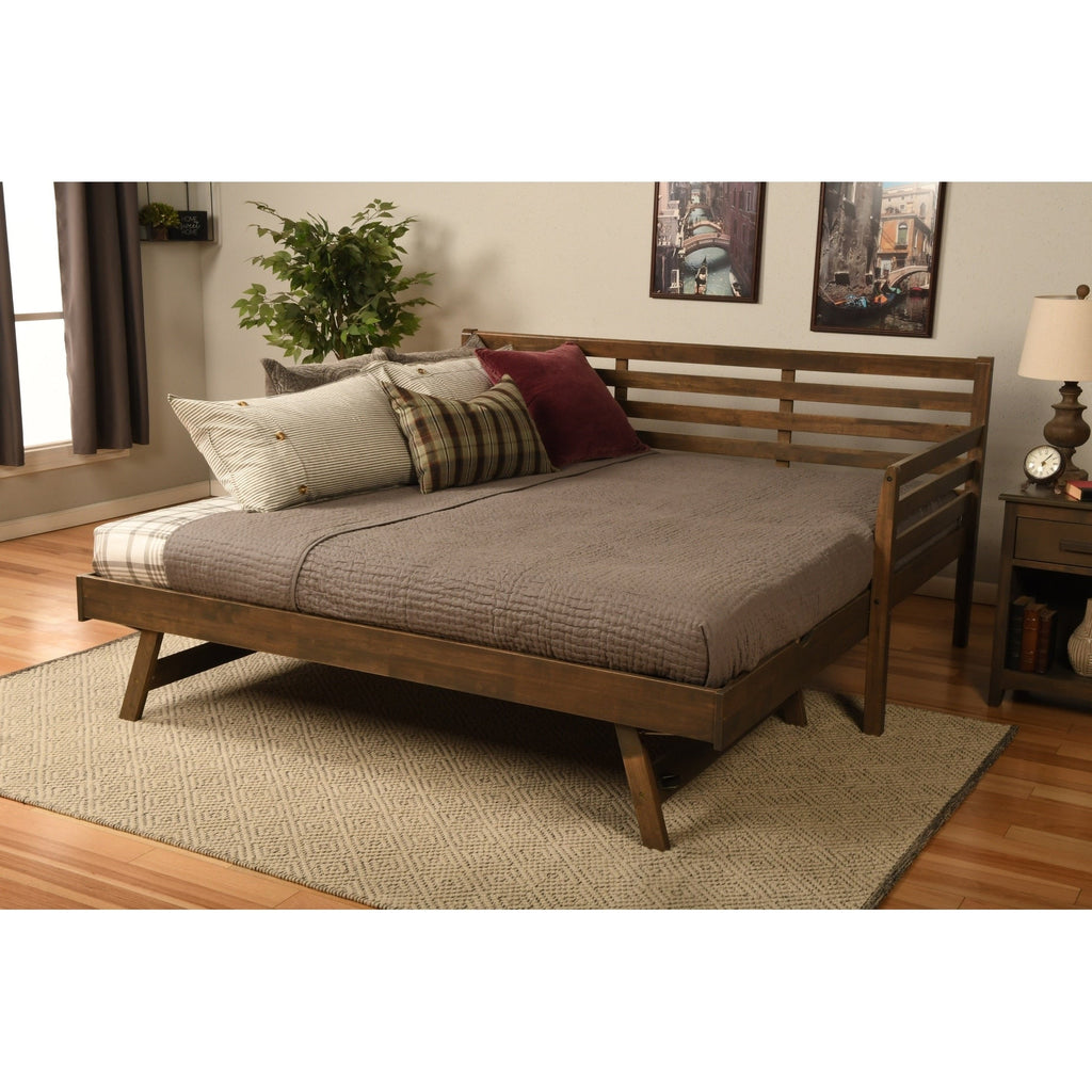 Lit de repos Somette Boho avec lit escamotable supplémentaire (matelas non inclus)