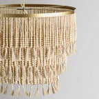 Lustre en perles naturelles Brittany par Kosas Home