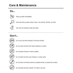 Table basse triangulaire en bois INK IVY Blaze