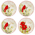 Service de table 16 pièces certifié Winter's Medley, service pour 4 personnes