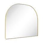 Grand miroir arqué TEHOME Dezerae pour manteau de cheminée, 40'' L x 32'' H