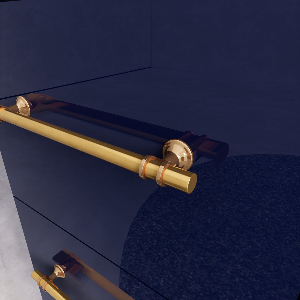 Meuble-lavabo autoportant Eliza de 72 po avec double vasque