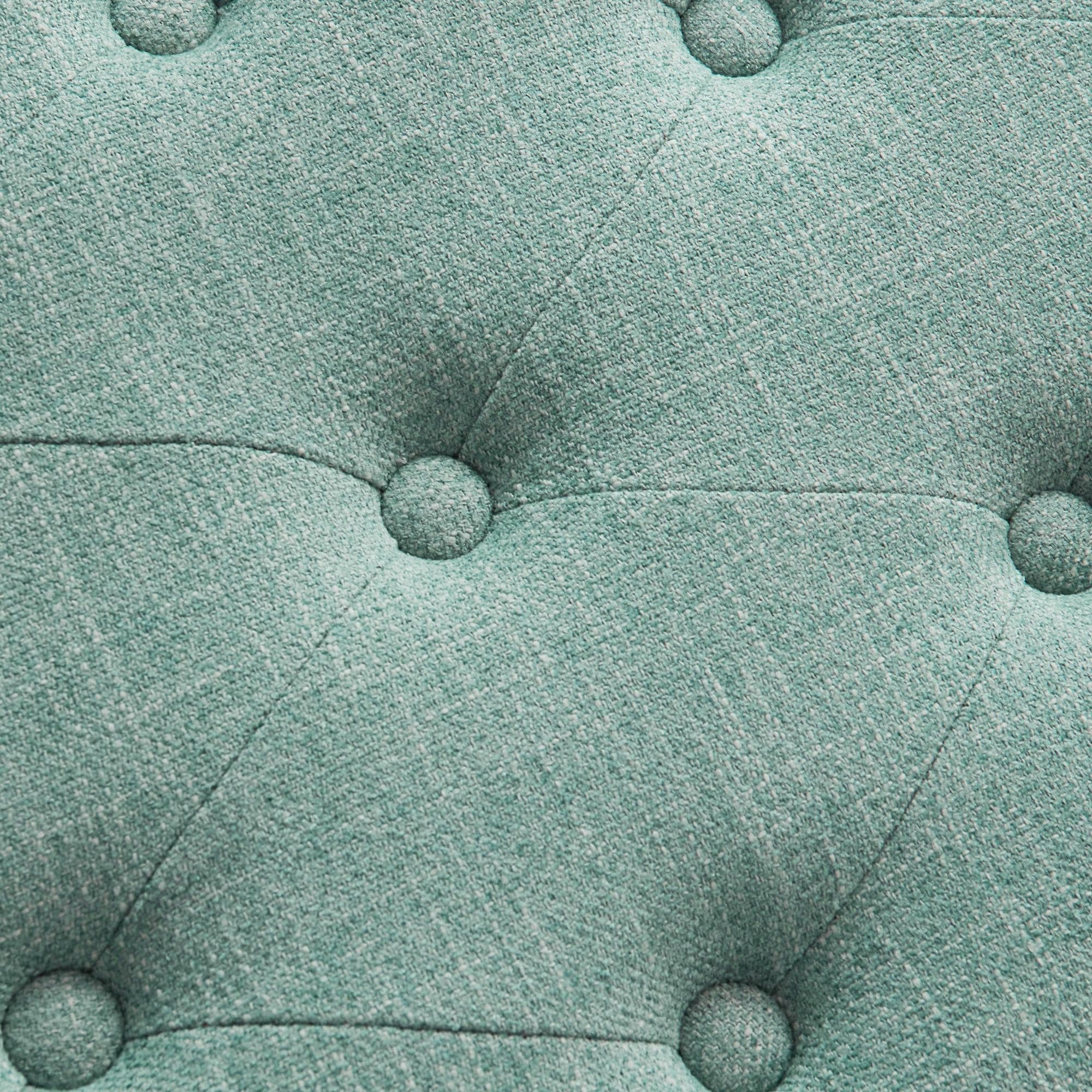 Banc à chaussures d'entrée, banc de rangement en tissu et bois massif, banc rembourré de 43 pouces pour salon et chambres