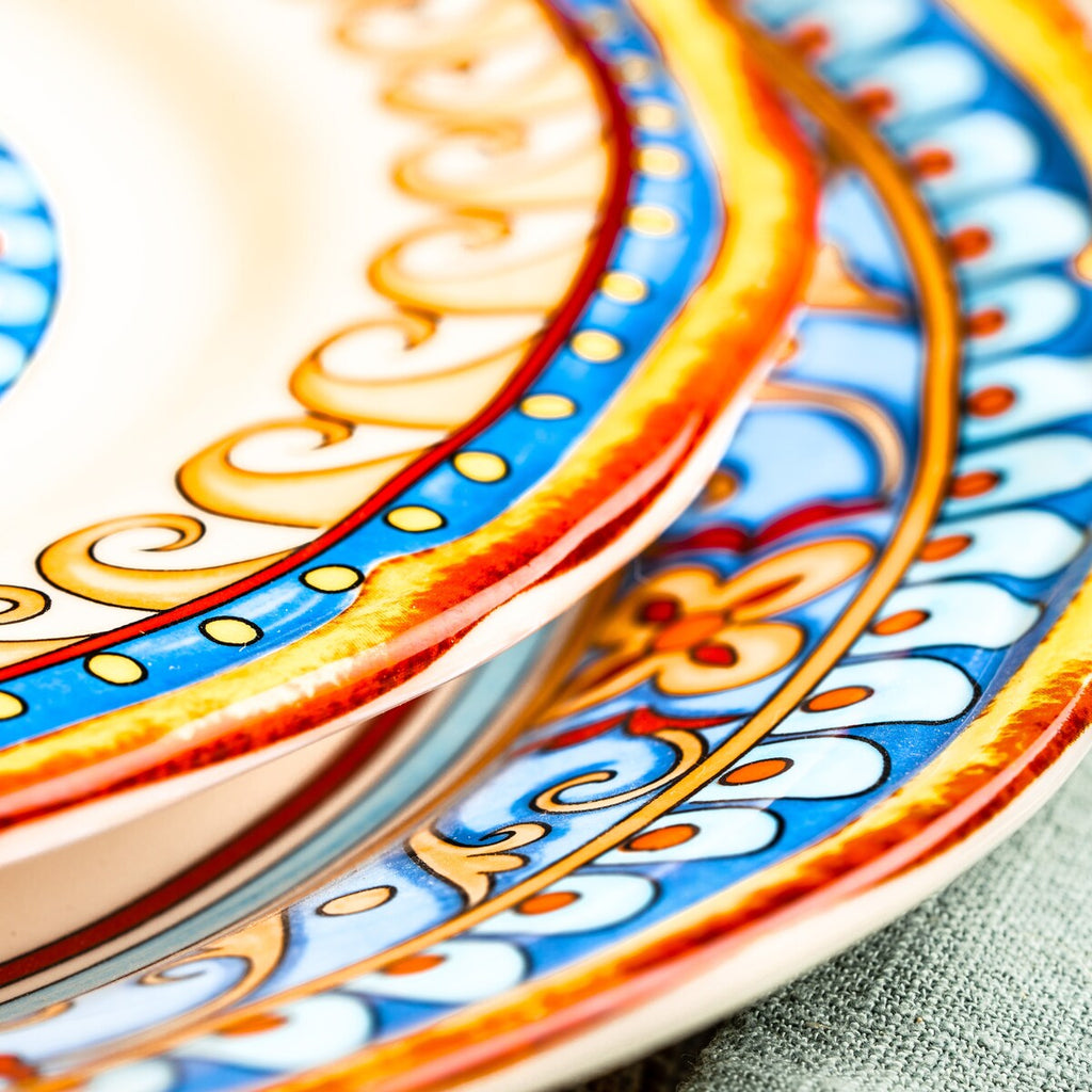 Service de table 16 pièces Euro Ceramica Duomo (service pour 4) - Style italien