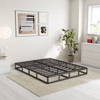 Ressort métallique à profil bas de 5 pouces, structure robuste avec revêtement gris