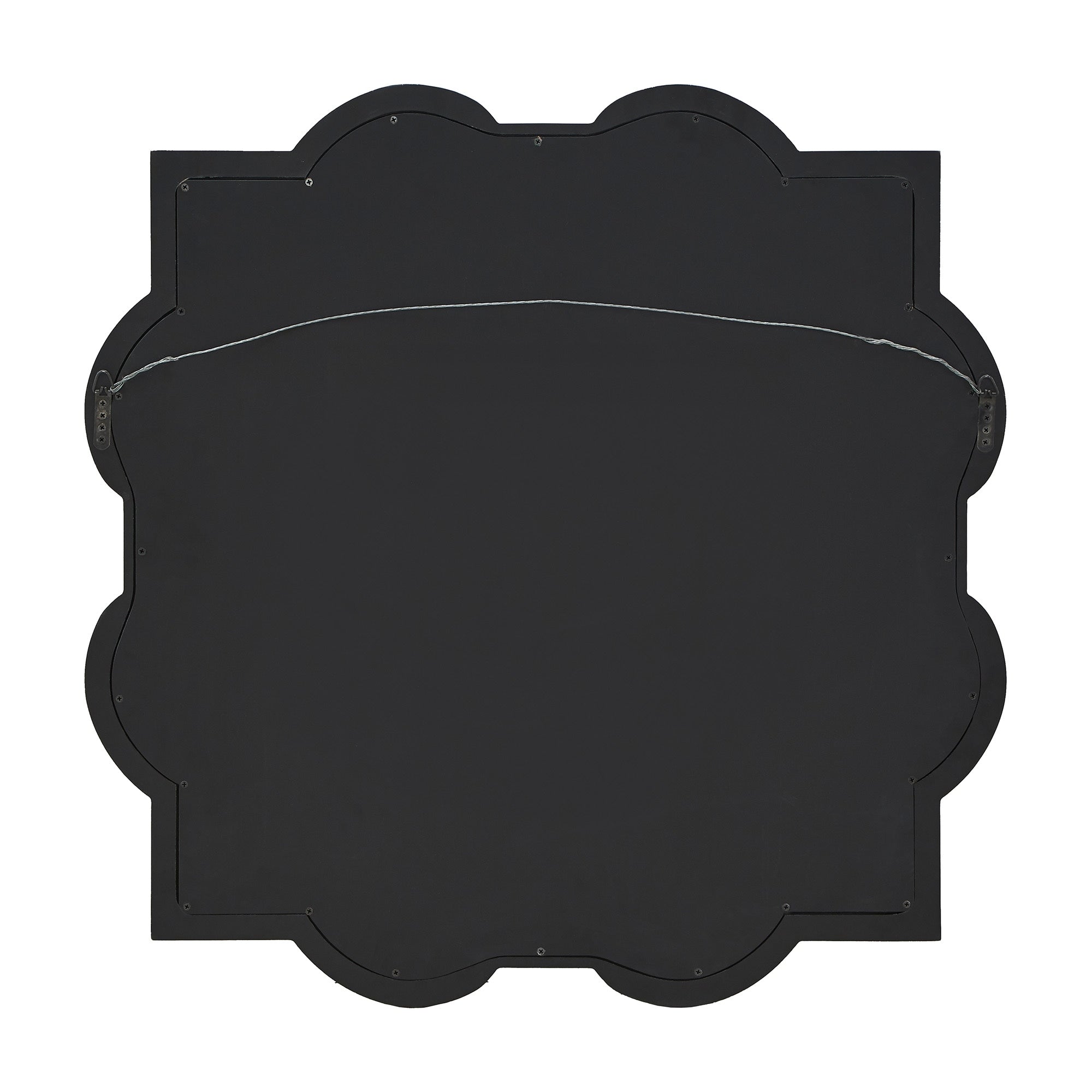 Miroir mural à panneaux argentés antiques Fantina par iNSPIRE Q Classic