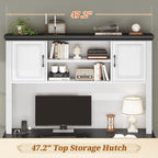 Bureau de direction de ferme Bureau à domicile Tiroir de classement Support d'écran Prise de courant