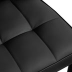 Lot de 2/4 chaises de salle à manger rembourrées en similicuir