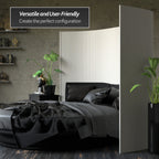 Paravent en bambou fait main de 6 pieds (Chine)