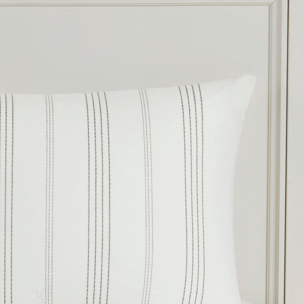 Ensemble de couette surdimensionnée en coton jacquard Harbor House Morgan, 6 pièces