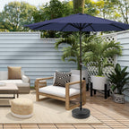 Parasol de patio Holme de 9 pieds et support de base