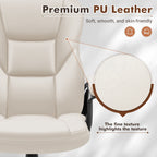 Chaise de bureau ergonomique Homall à dossier haut