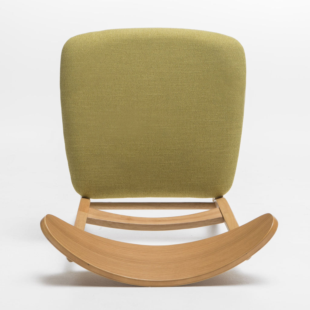 Chaise de salle à manger Abrielle en bois d'hévéa rembourrée de style milieu de siècle (lot de 2) par Christopher Knight Home