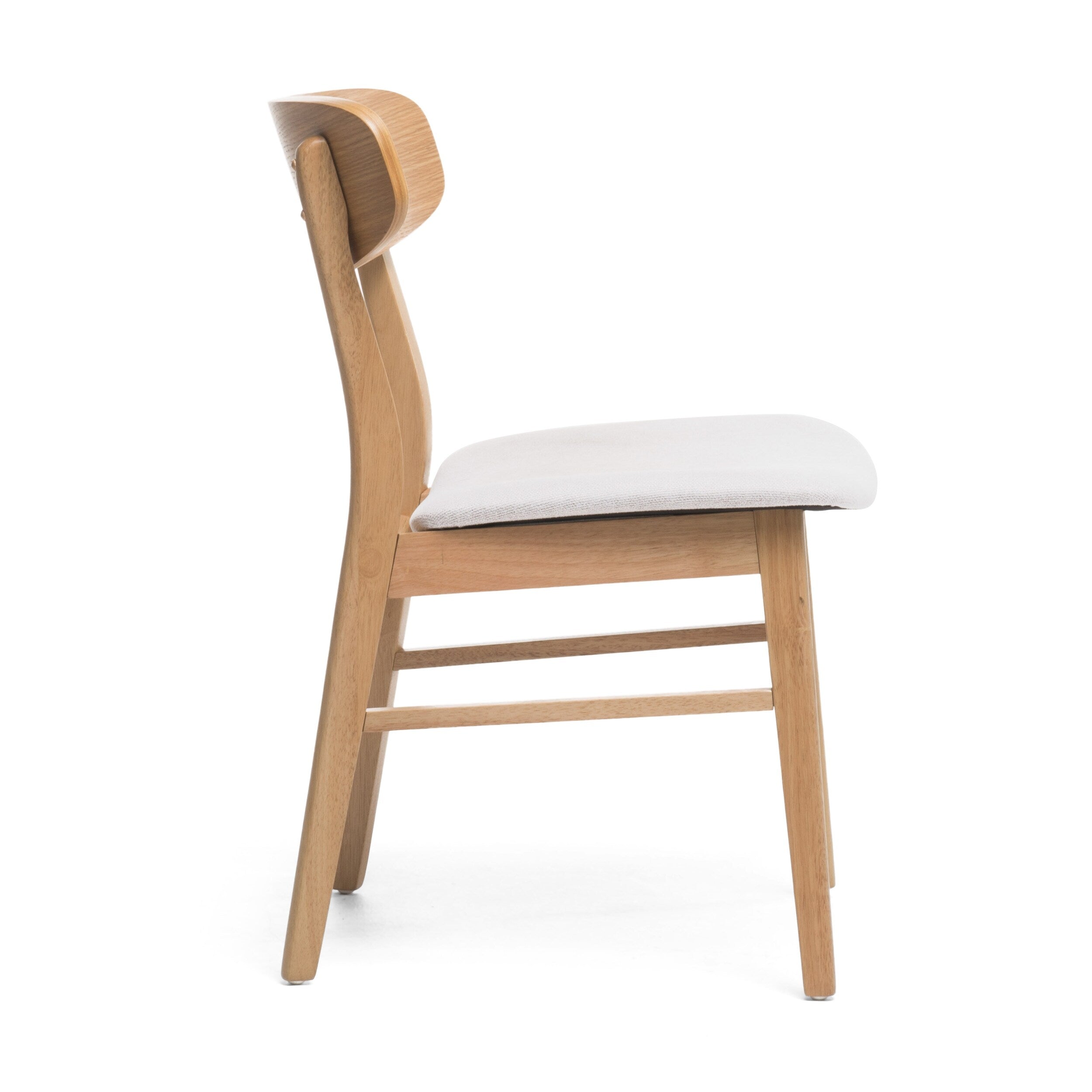 Chaises de salle à manger modernes Idalia du milieu du siècle (lot de 4) par Christopher Knight Home