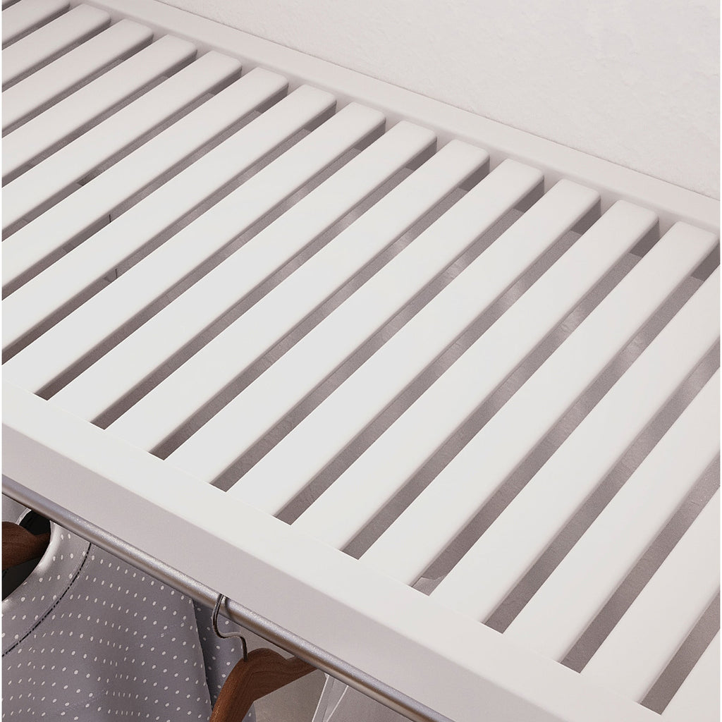 Système de placard en bois massif John Louis Home blanc