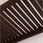 Système de placard intégré Simplicity en bois massif de John Louis Home, expresso