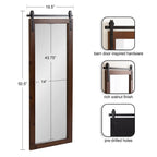 Miroir mural rectangulaire rustique Kate et Laurel Cates