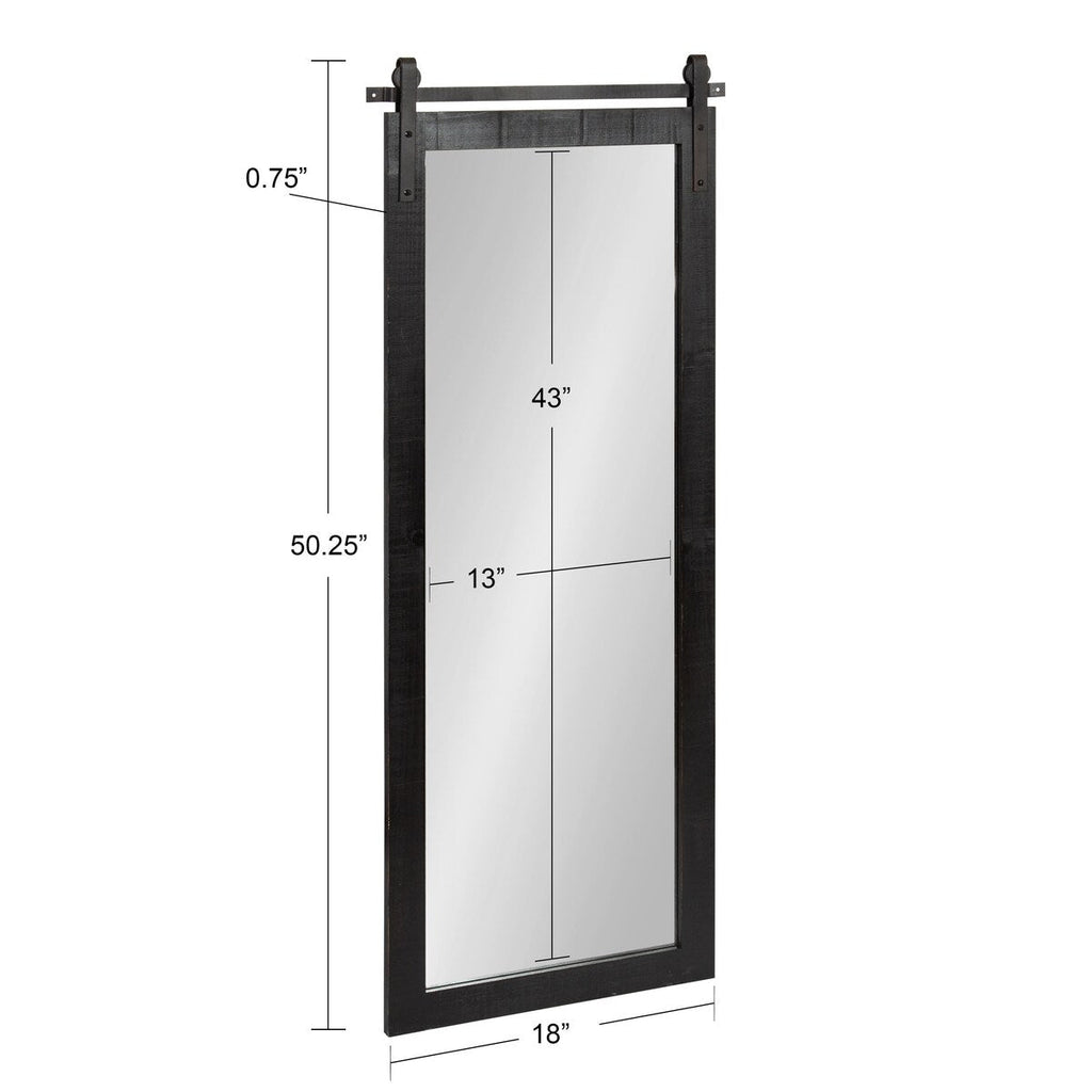 Miroir mural rectangulaire rustique Kate et Laurel Cates