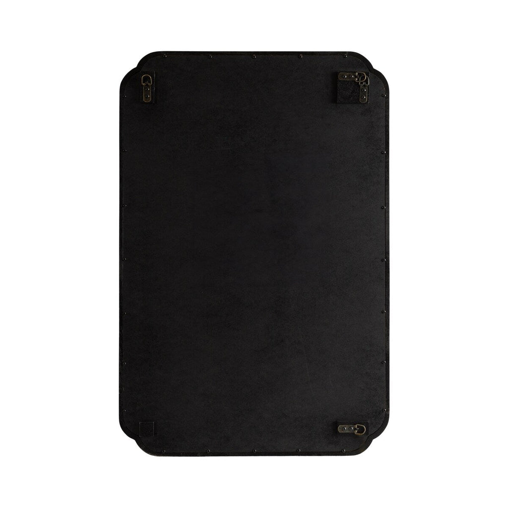 Miroir mural carré en bois Kate et Laurel Marston