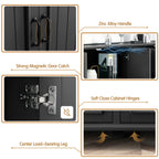 Buffet de cuisine, meuble de bar à café, meuble de rangement d'appoint