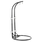 Fauteuil suspendu LeisureMod pour 2 personnes avec support - Chaise longue hamac en rotin et osier pour patio extérieur/intérieur avec coussins