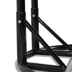 Fauteuil suspendu LeisureMod pour 2 personnes avec support - Chaise longue hamac en rotin et osier pour patio extérieur/intérieur avec coussins