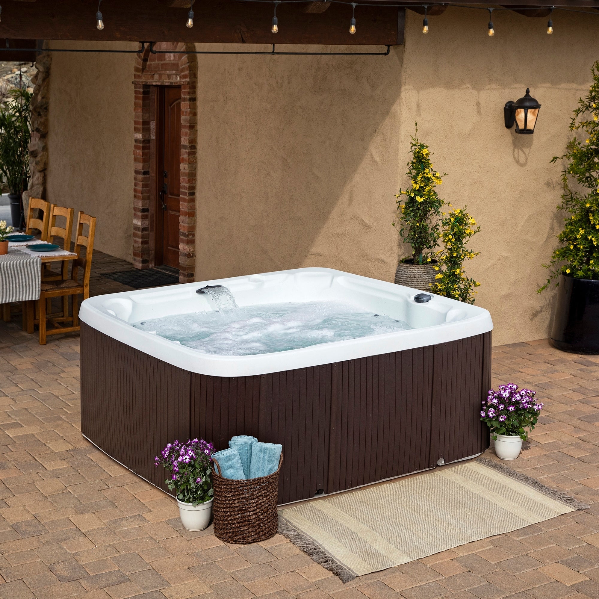 Spa Lifesmart LS600DX 7 personnes 65 jets 230 V avec buse Turbo Blaster à 14 jets