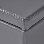 Banc de rangement en similicuir Lucinda par Christopher Knight Home - 51,25 L x 17,50 l x 16,25 H