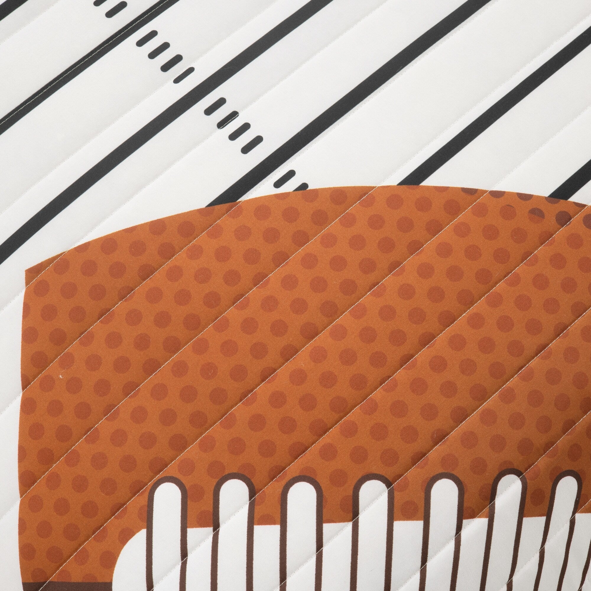 Couette surdimensionnée réversible pour enfants Lush Decor à motif de football américain