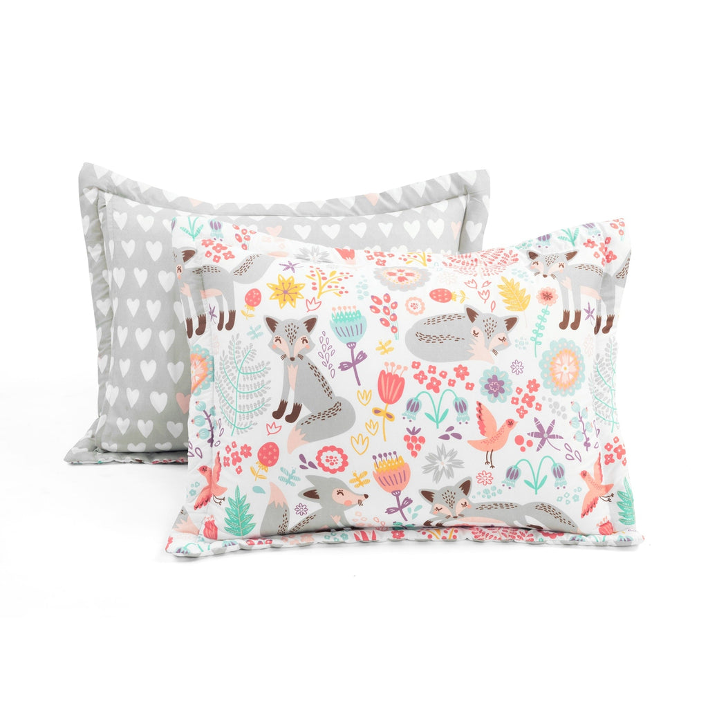 Lush Decor Pixie Fox avec ensemble de draps Kids Back To Campus Couette