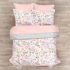Lush Decor Pixie Fox avec ensemble de draps Kids Back To Campus Couette