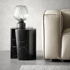 Seraphic Marble Round Side Table