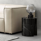Seraphic Marble Round Side Table