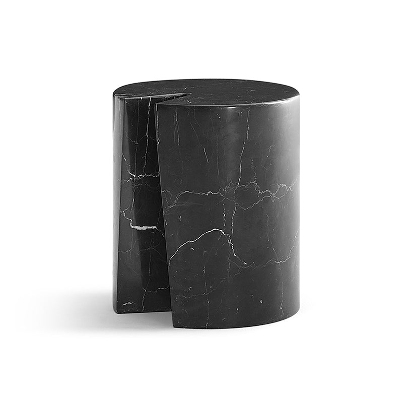 Seraphic Marble Round Side Table