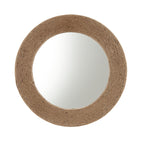Miroir mural rond en corde de jute naturelle Madison Park Cove 26