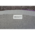 Tapis à poils longs Mateos au design abstrait