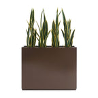 Jardinière métallique robuste pour plantes d'extérieur, 96 x 25 x 76 cm (L x l x H) - 96 x 76 x 25 cm (l x l x H)