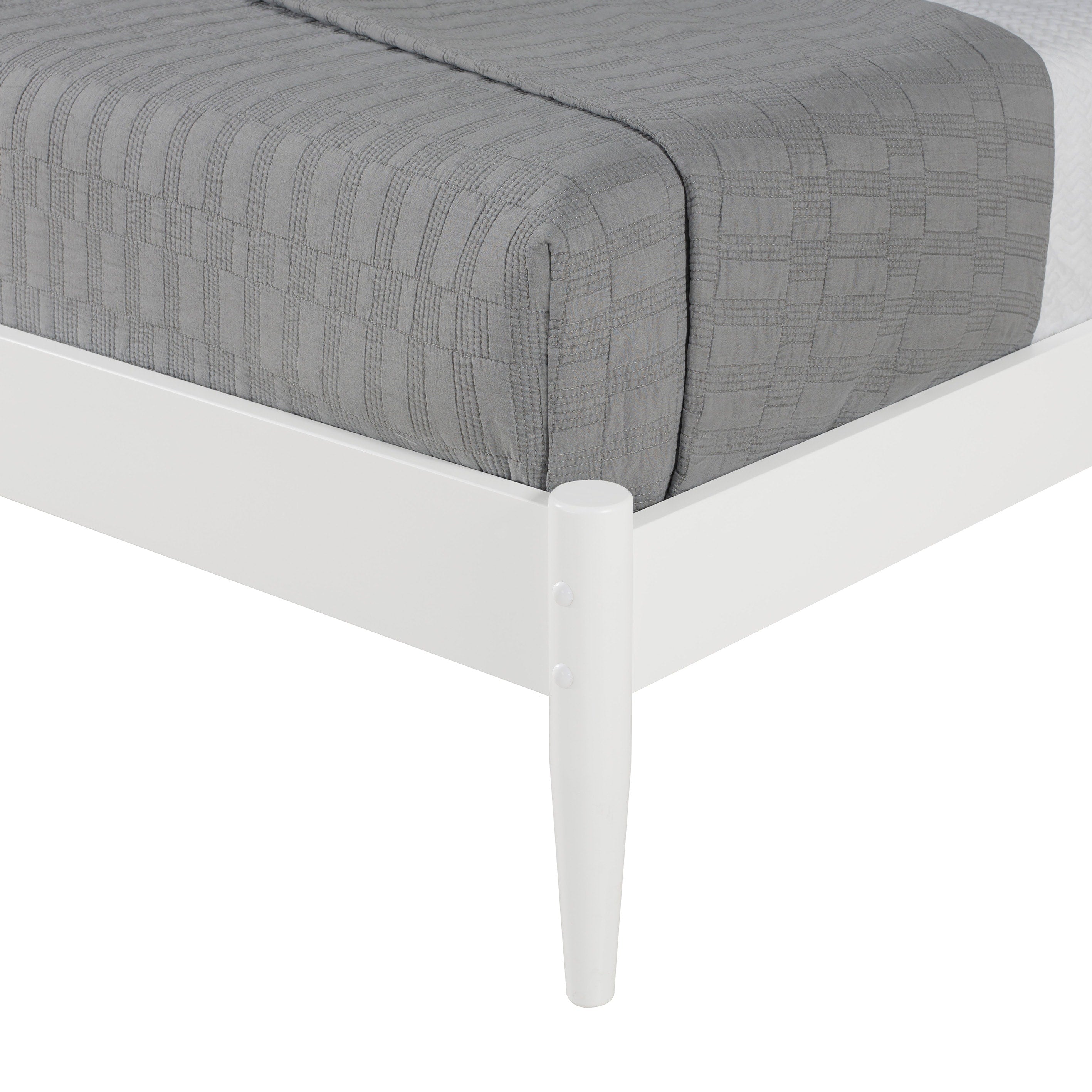 Lit à panneaux du milieu du siècle