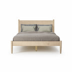 Lit à panneaux du milieu du siècle