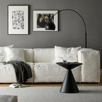 Raven Cone-Shaped Oak Side Table